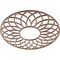 Ekena Millwork Cannes Wood Fretwork Pierced Ceiling Medallion, Wood (Paint Grade), 18"OD x 6 1/8"ID x 3/8"T CMWP18X18X0375CNMF - alternate 4